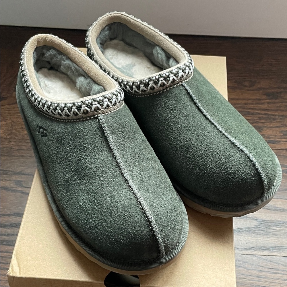Army Green Ugg Big Girl 6 Slippers
